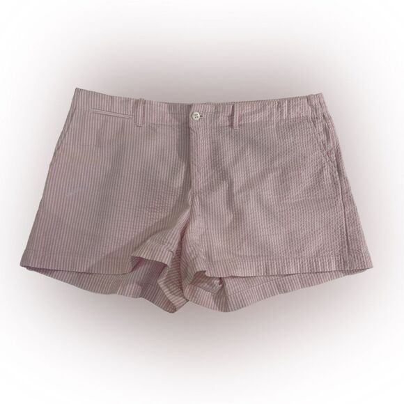 Polo by Ralph Lauren Pants - Polo Ralph Lauren Shorts Women’s 10 Pink White Stripe Seersucker Preppy